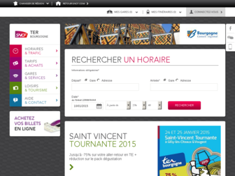 bourgogne.ter.sncf.com website preview