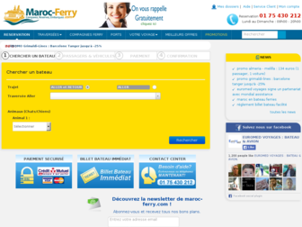 maroc-ferry.com website preview