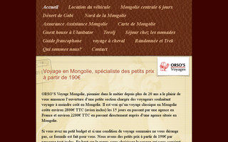 mongolie-voyage.fr website preview