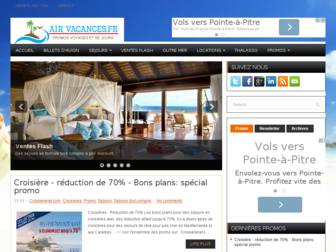 airvacances.fr website preview