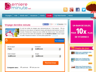 derniereminute.net website preview