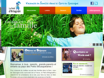 famille.tourisme-gers.com website preview