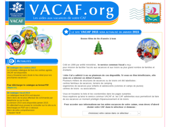 vacaf.org website preview