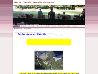 parcdeloisirsrenaison.fr website preview