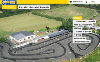 parc-loisir-escotais-sport-mecanique.fr website preview