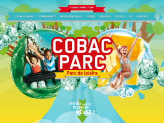 cobac-parc.com website preview