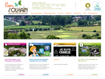 parcdolhain.fr website preview
