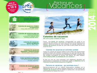 partons-en-vacances.fr website preview