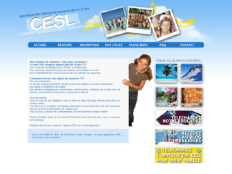 cesl.fr website preview