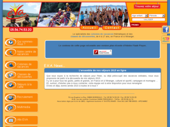 evasion-vacances.com website preview