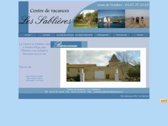 centrelessablieres.fr website preview