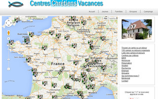 centres-chretiens-vacances.com website preview