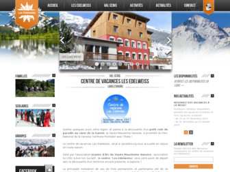centre-vacances-les-edelweiss-73.fr website preview