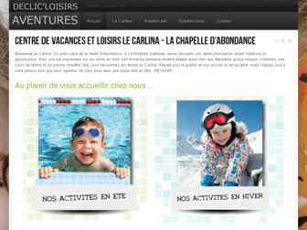 lecarlina.fr website preview