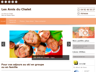 amis-chalet-centre-vacances.fr website preview
