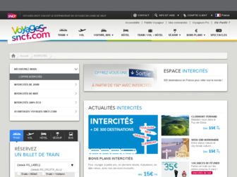 intercites.voyages-sncf.com website preview