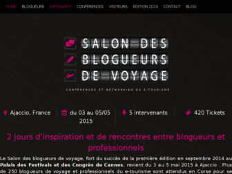 salon-blogueurs-voyage.com website preview