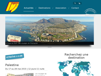 lvj-voyages.com website preview