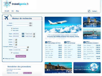 travelgenio.fr website preview