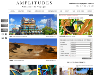 amplitudes.com website preview