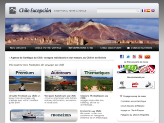 chile-excepcion.com website preview