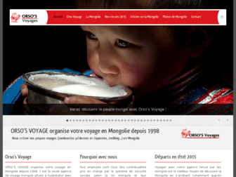 mongolie-voyage.org website preview