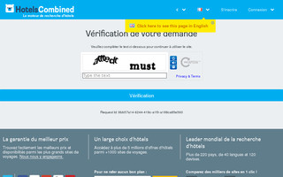 hotelscombined.fr website preview