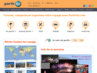 partirou.com website preview