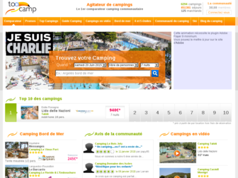 toocamp.com website preview