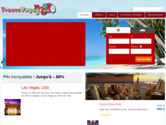 trouvevoyage.com website preview