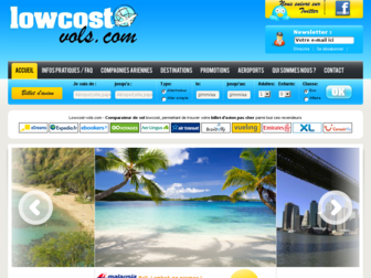 lowcost-vols.com website preview