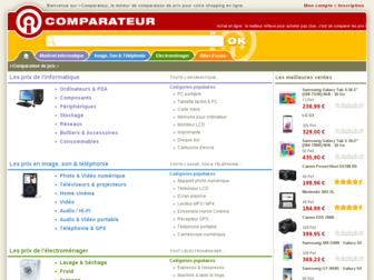 i-comparateur.com website preview