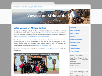 lafriquedusud.com website preview