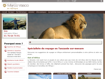 tanzanie.marcovasco.fr website preview