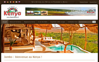 magicalkenya.fr website preview