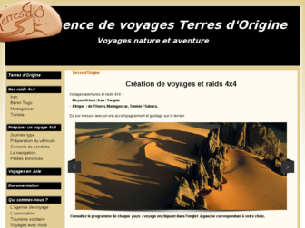 terres-dorigine.asso.fr website preview