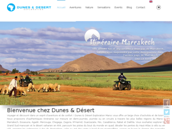 dunesdeserts.com website preview