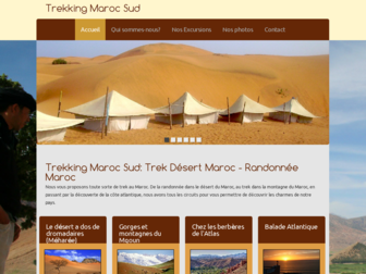 trekking-maroc-sud.com website preview