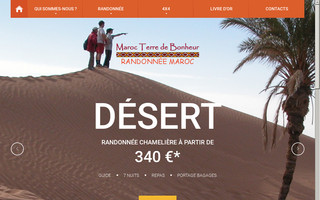 trekmaroc.com website preview