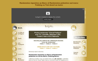 bajal-equestre.com website preview