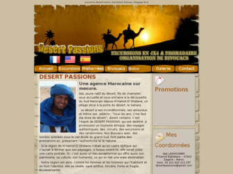desert-passions.com website preview