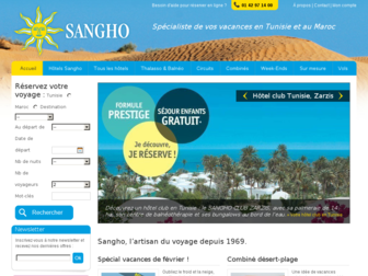 sangho.fr website preview