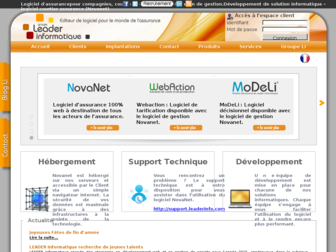 leaderinfo.com website preview