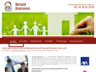 bernard-assurances.fr website preview