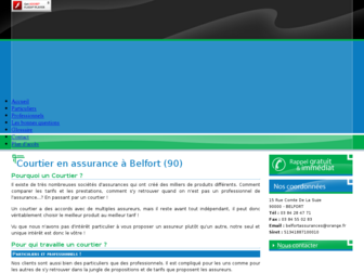 belfortassurances.fr website preview