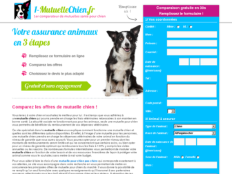 1-mutuellechien.fr website preview