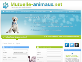mutuelle-animaux.net website preview
