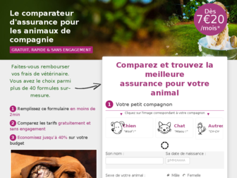 assurancedesanimaux.com website preview