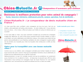 chien-mutuelle.fr website preview