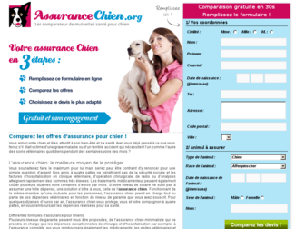 assurancechien.org website preview